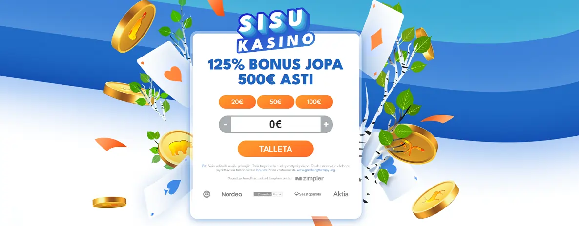 sisukasinon etusivua